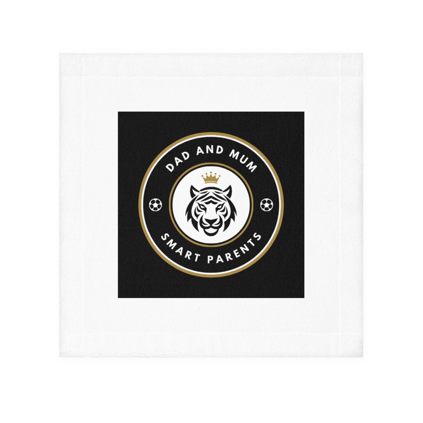 Smart Parents Face Towel - Cute Family Gift, Bathroom Essentials, Kids Room Decor, Fun Home Accessory, Unique Parent Towel