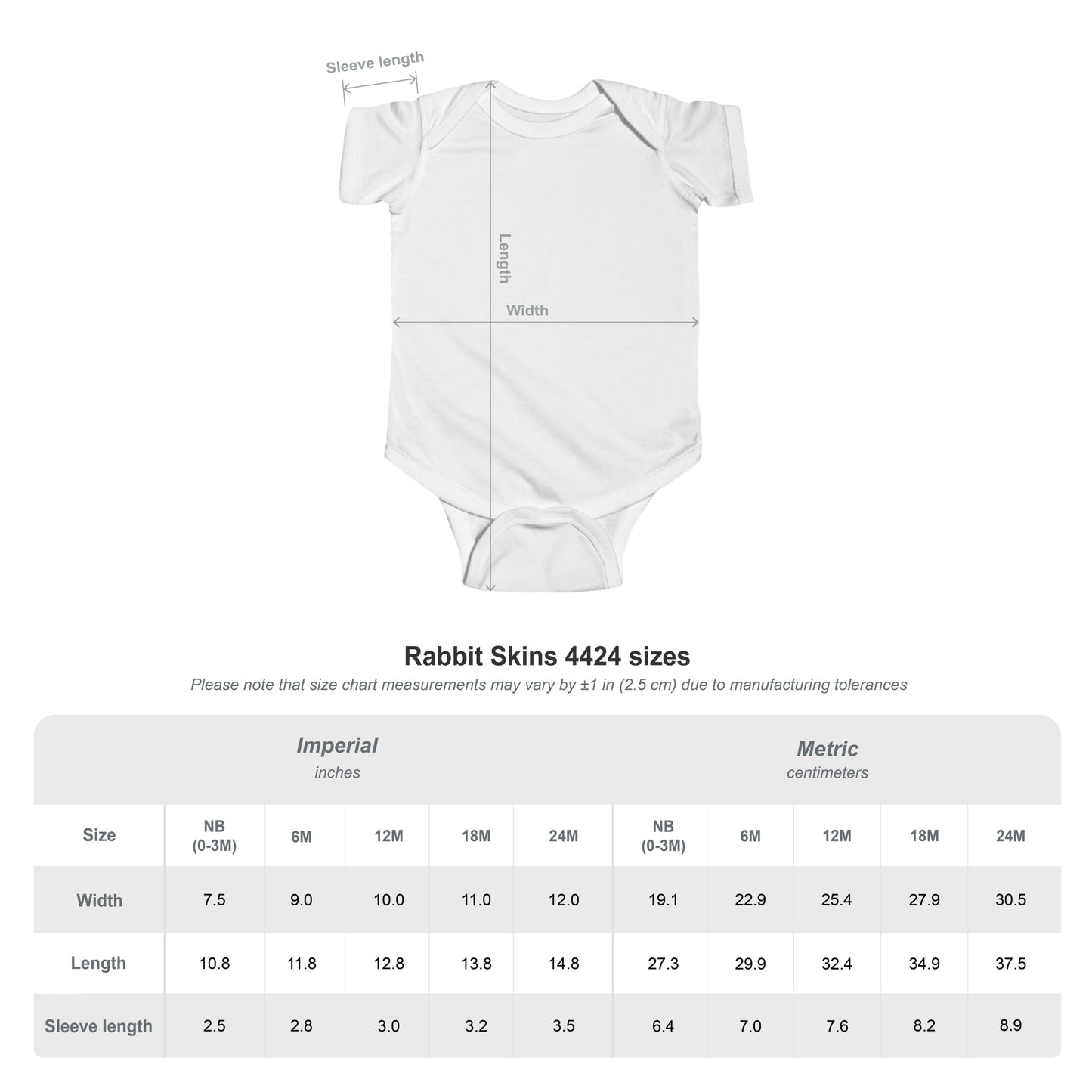 Baby Bodysuit, Adorable Infant Outfit for Baby Showers.